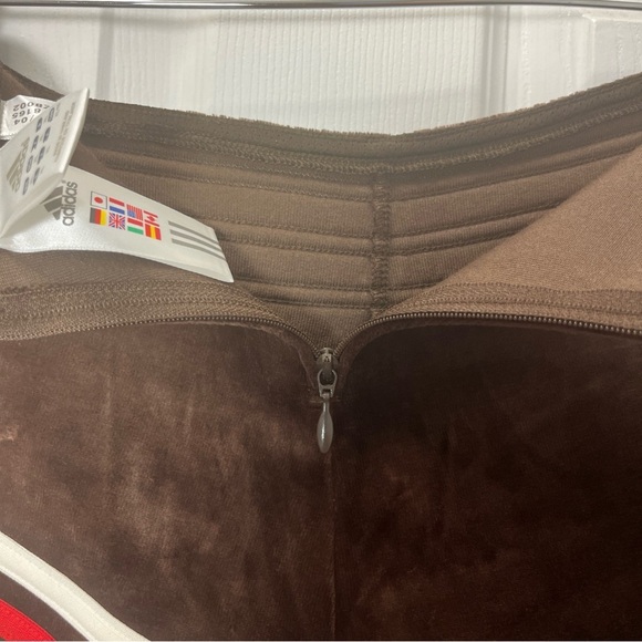 Adidas Vintage Rare 2004 Brown Track Pants with Stripes size XL - Picture 7 of 10